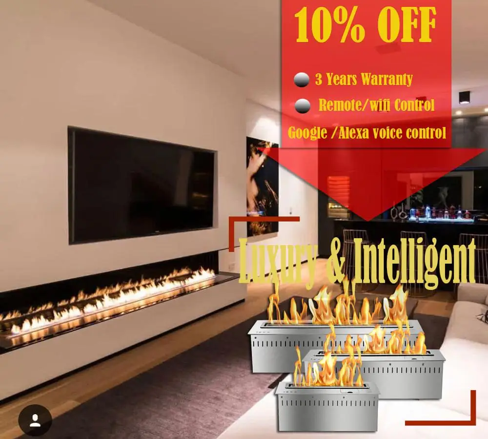 

Inno living 24 inch bio ethanol indoor fireplace ethanol insert