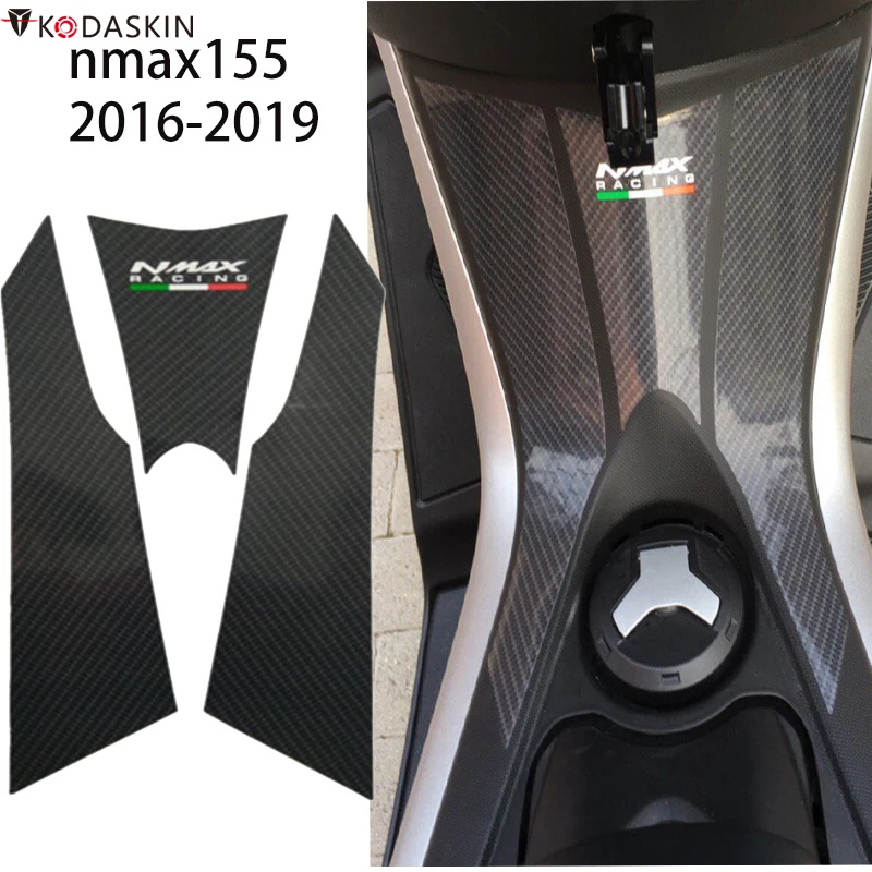 

NMAX 155 Motorcycle Carbon Fuel Tank pad Sticker Decal Emblem For yamaha nmax155 n max 155 nmax 2016-2021 Sticker Accessories