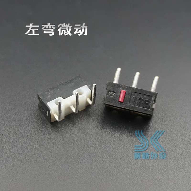 TTC original mouse micro switch left right curved foot switch FOR Sensei RAW RIVAL IKARI mouse side buttons 2pcs Free shipping