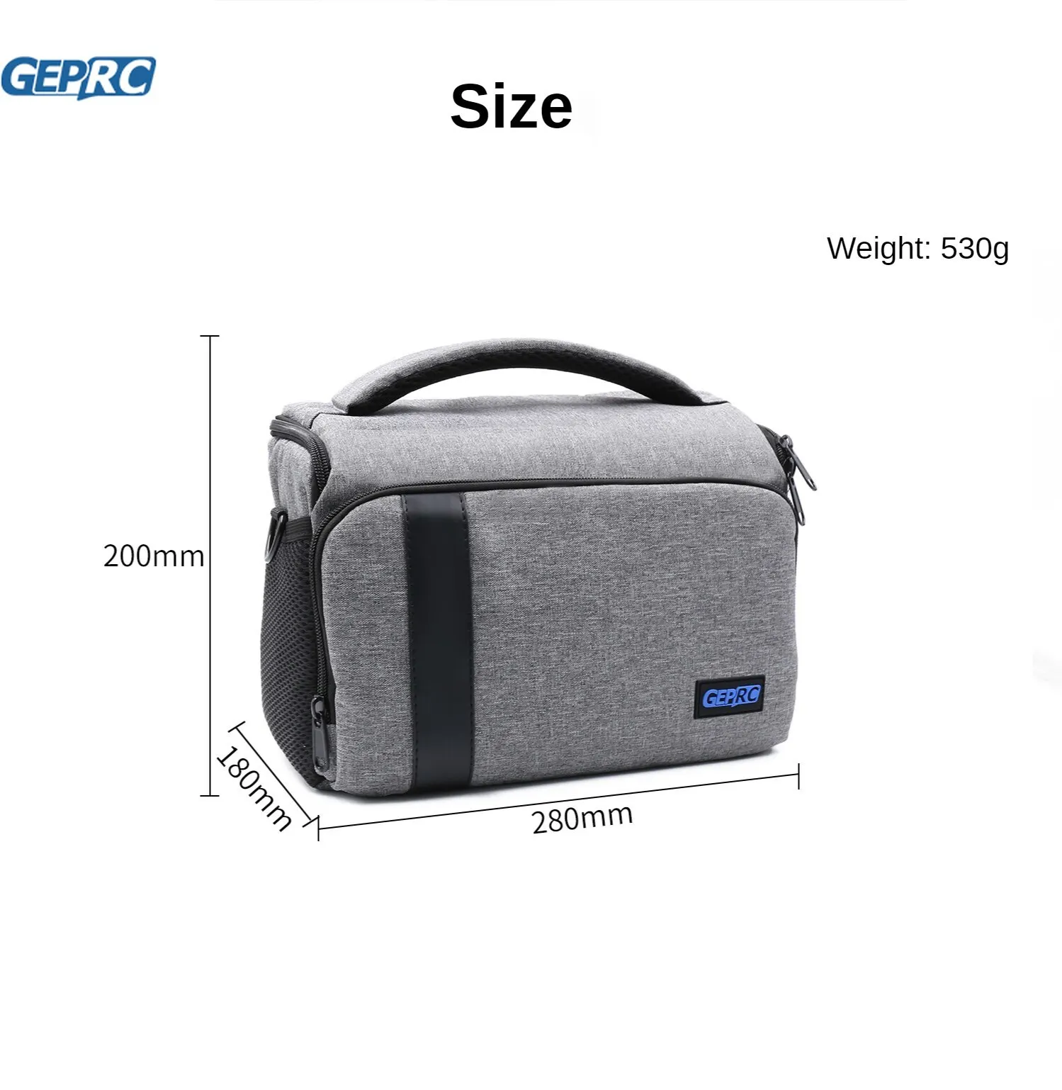 GEPRC FlyBag Portable Handbag Shoulder Bag For RC FPV Quadcopter Cinewhoop Drone Goggles Contoller Outdoor Carry Bag