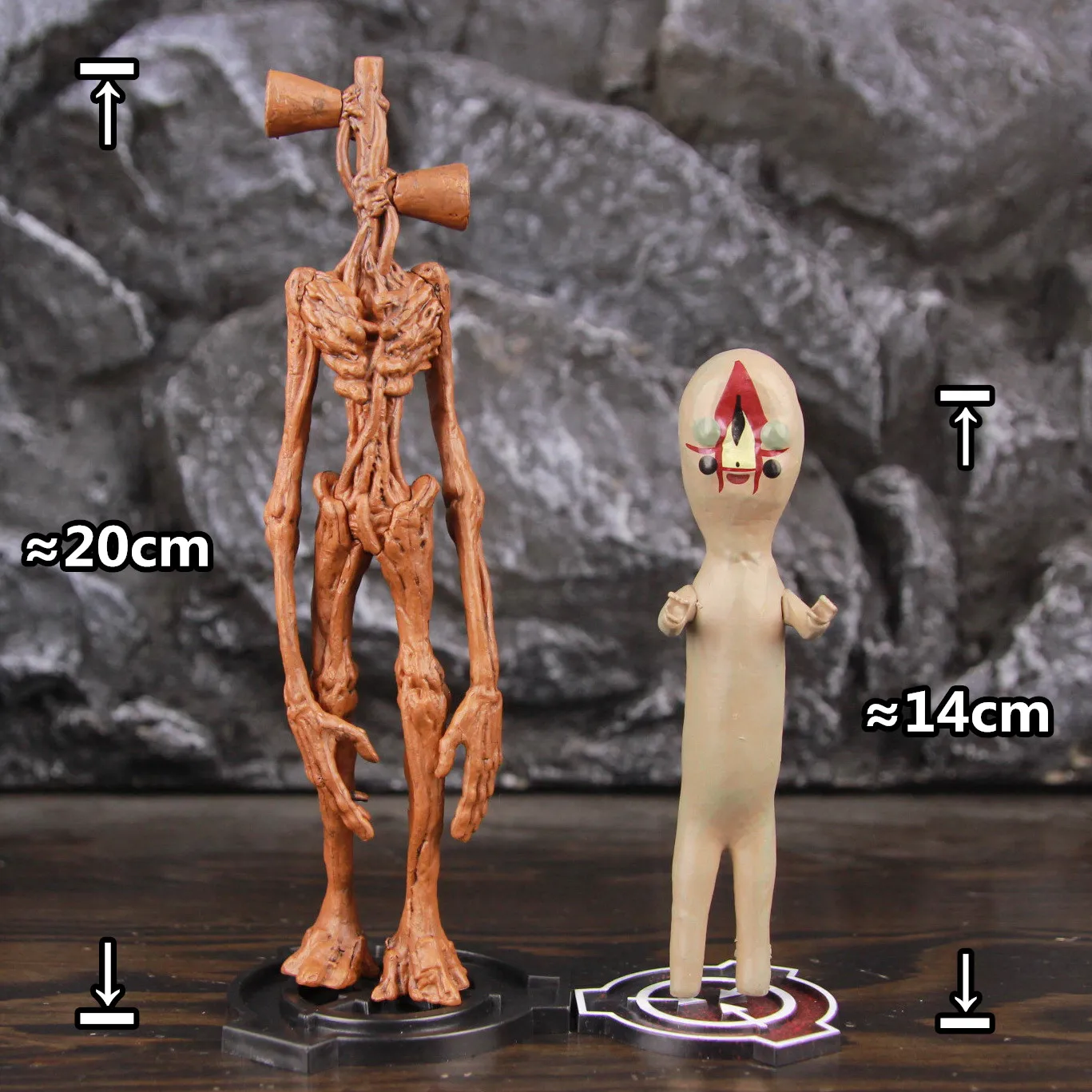 Anime SCP 6789 173 096 Siren Head The Original Sculpture Shy Guy Figurine Horror Urban Legend Foundation Action Figure Doll Toys