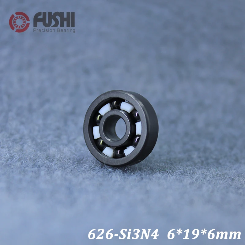 1PC Full Ceramic Bearing 604 605 606 607 608 623 624 625 626 627 628 Si3N4 Material All Silicon Nitride Ceramic Ball Bearings