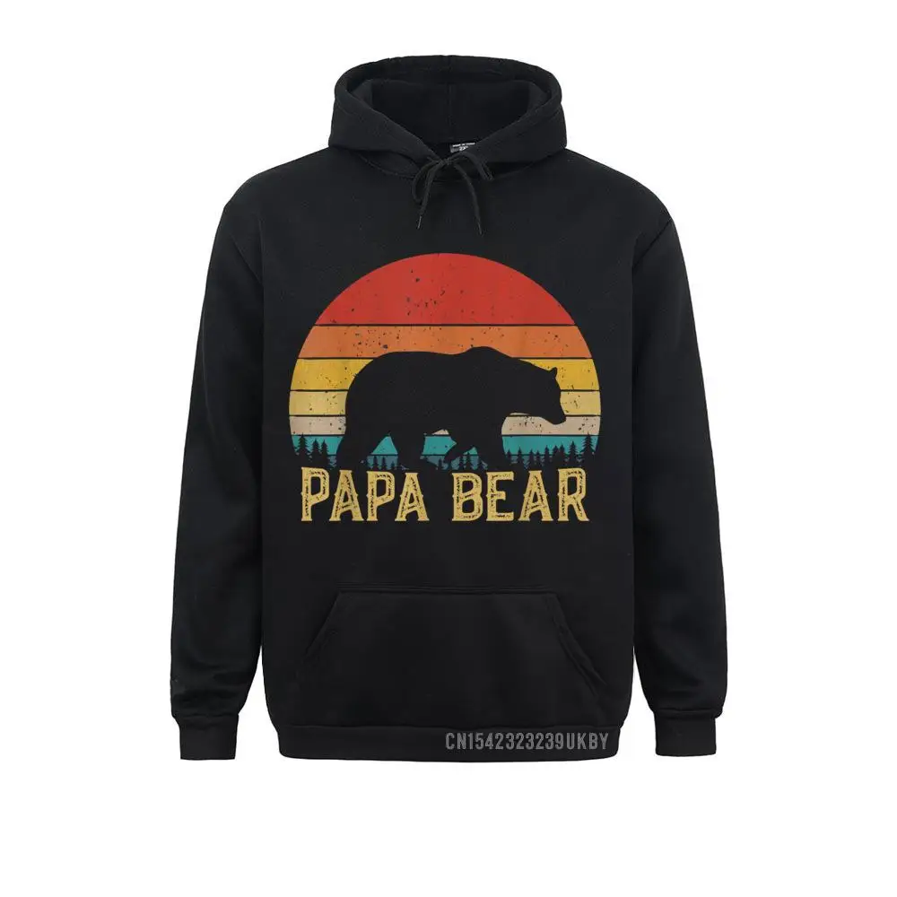 Long Sleeve Hoodies Mens Sweatshirts Retro Vintage Sunset Papa Hiking Campin Harajuku Gift Funny Clothes