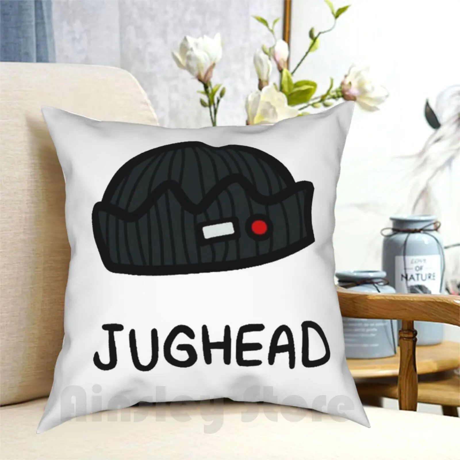 Jughead Crown Riverdale Pillow Case Printed Home Soft DIY Pillow cover Riverdale Jughead Cole Sprouse Sprouse Cole Hat