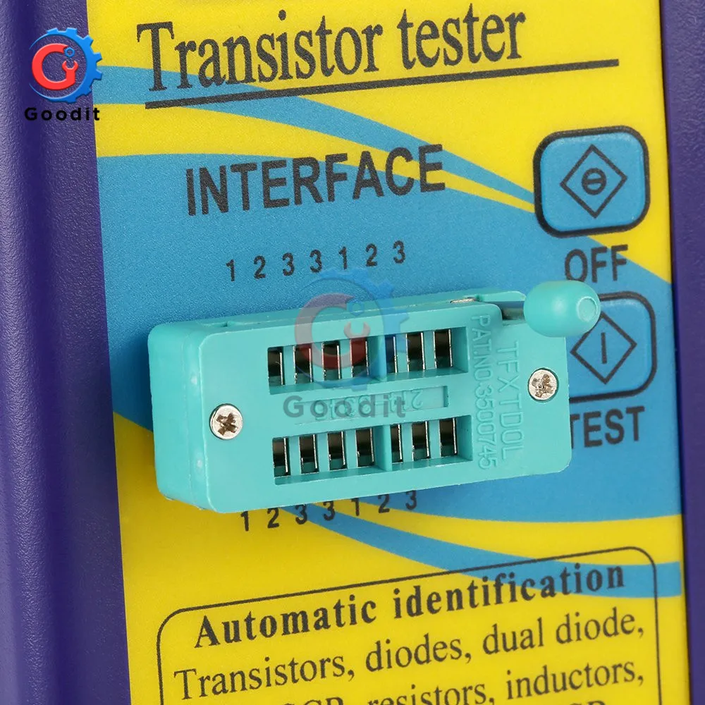 M328 Multi-Purpose Digital Transistor Tester Diode Resistor 128*160 Diode Thyristor Capacitance multimeter MOSFET LCR ESR Meter