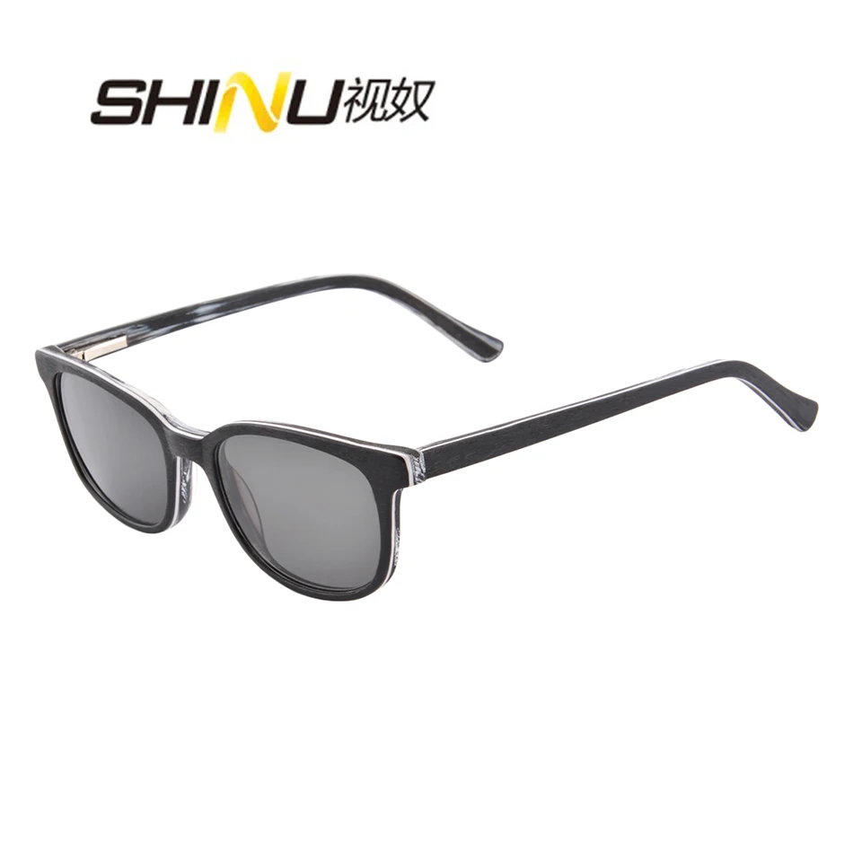 

SHINU acatate sunglasses polarized lens myopia eyeglasses men women cr 39 resin polarized lens prescription eyewear customized