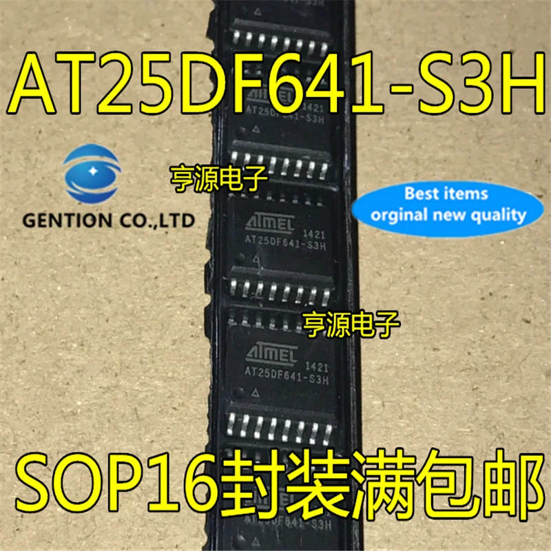 

10Pcs AT25DF641 AT25DF641-S3H AT25DF641-S3H-T SOP16 in stock 100% new and original