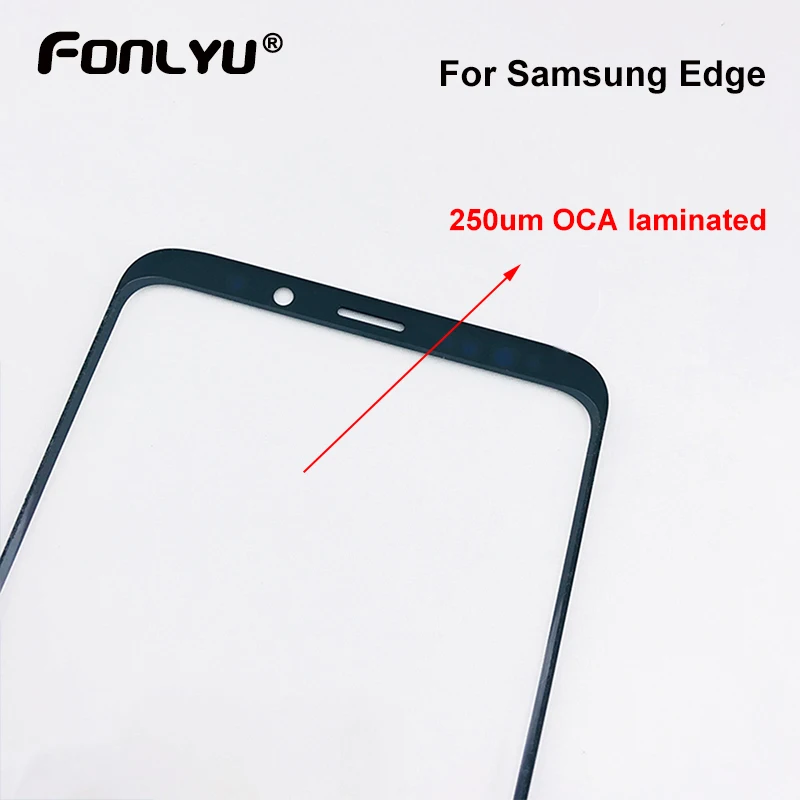 

5pcs In Frame OCA Glue Laminated Outer Glass For Samsung GalaxyS20 S9 S10 Plus Note20 S21Ultra Front Crakced Screen Glass Repair