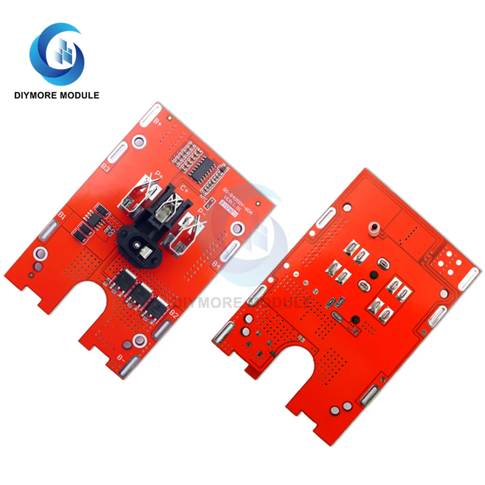 BMS 5S 18V 21V 65A Li-ion Lithium 18650 Battery Power Bank Charge Protection Board For Screwdriver/Electric Tools