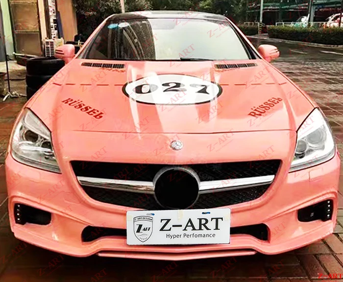 Z-ART 2011-2017 SLK Tuning Body Kit for Benz R172 Refit Body Kit for SLK R172 Retrofit Body Kit Car Styling Kit 