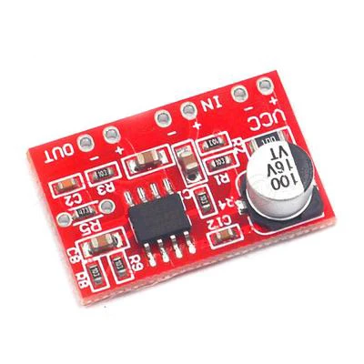 1PCS DC 3.8V-15V AD828 Stereo Dynamic Microphone Preamplifier Board MIC Preamp Module Amplifier Board
