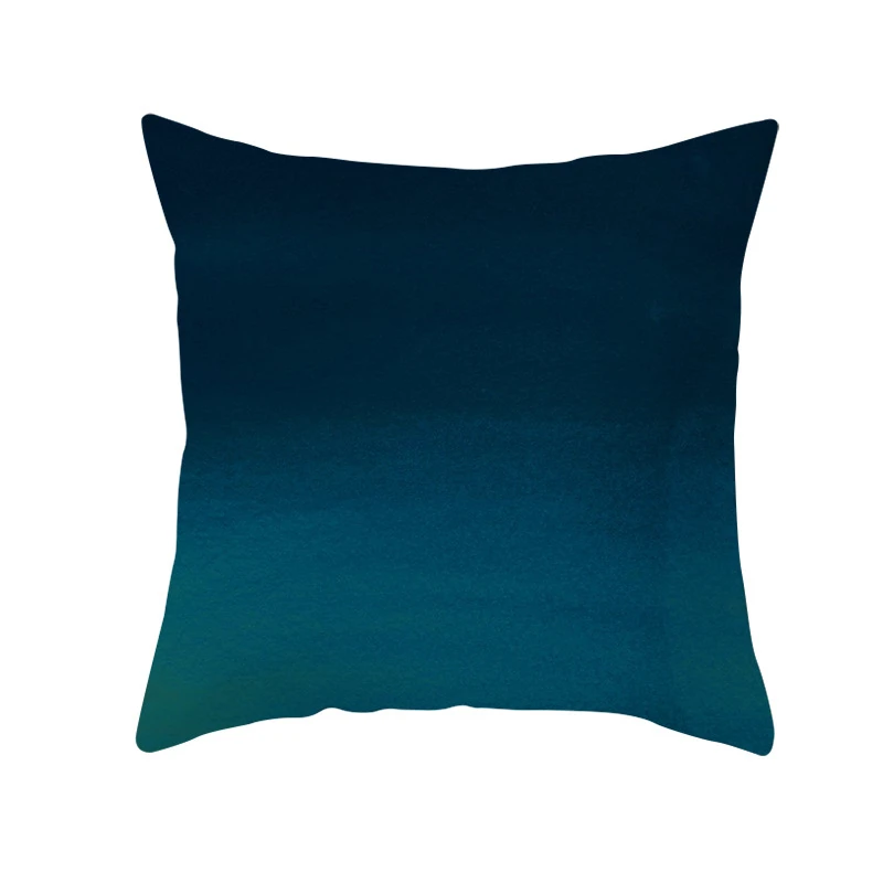 Home Decor Nordic Teal Blue Geometric Cushion Cover Modern Simple Pillowcase Livingroom Sofa Couch Car Decorative Pillows Cover