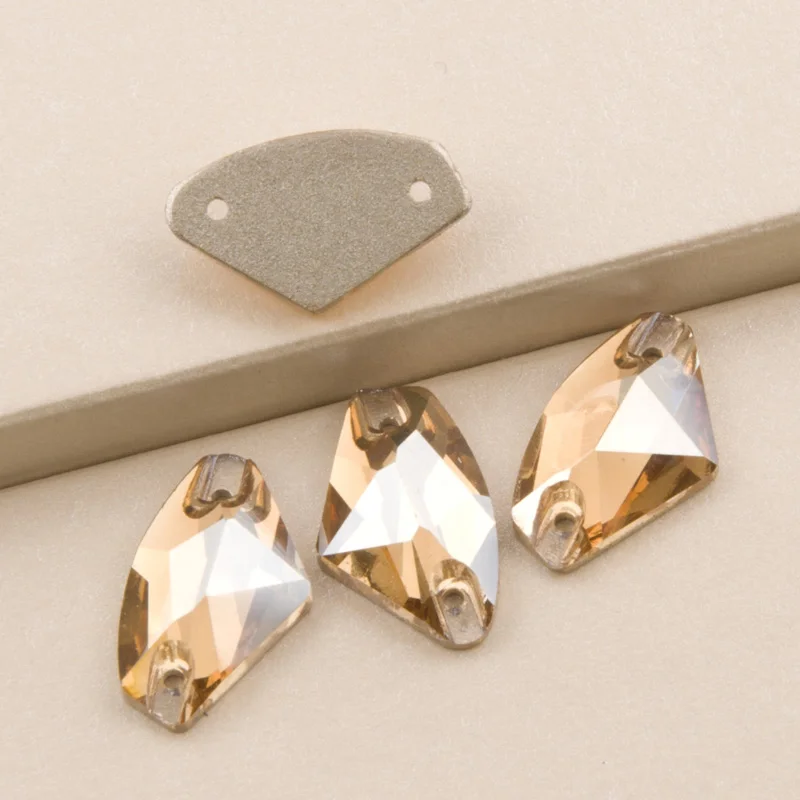 YANRUO 3256 Galaktische Glaskristallsteine zum Aufnähen von Kleidung, Kleid, Strasssteinen, Diamant, DIY – Detail 25