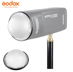 Godox AK-R11 Dome Diffuser Flash Diffusion Ball For AK-R1 Mini Photography Replacement Parts H200R V1 Yongnuo Round Flash