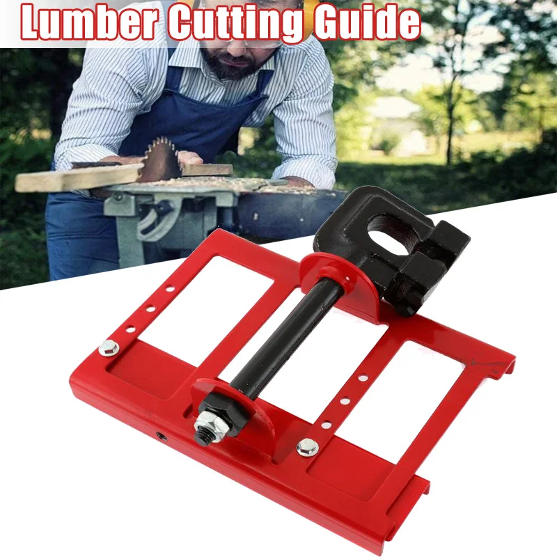 

New Woodworking Benches Chainsaw Mill Lumber Cutting Guide Saw Steel Timber Chainsaw Attachment Wood Cut Guided Mill