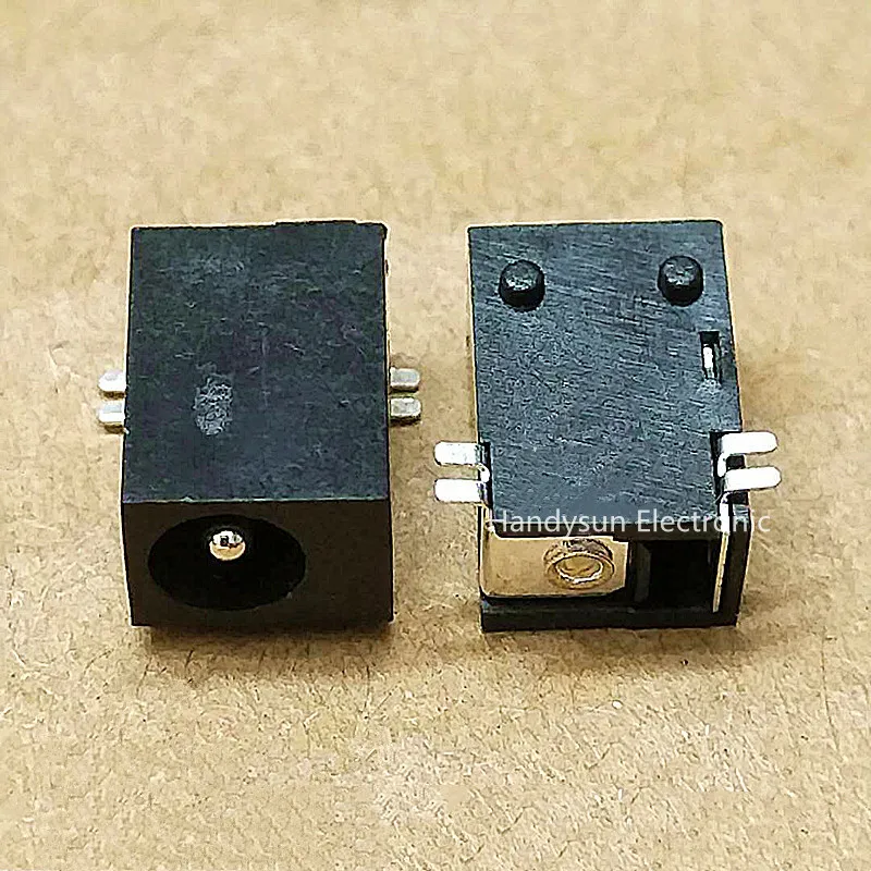 Разъем питания постоянного тока DC-047, гнездовое основание, 3,5x1,3 мм, 2-контактный патч с интерфейсом питания постоянного тока, медный переходник для монтажа на панель