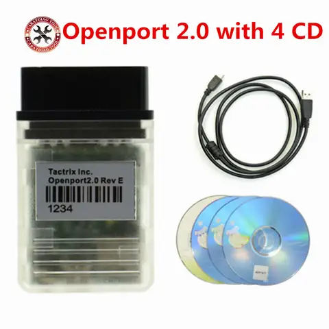 Newest Tactrix Openport 2.0 With ECU FLASH Tactrix Auto Chip Tuning Tool For OBD CAN ISO K-Line Protocols Multi Brand Cars