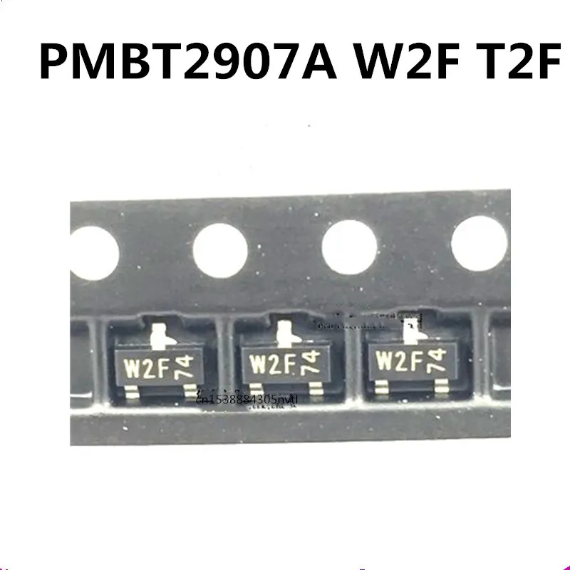 Original 100Pcs/PMBT2907A W2F T2F SOT23