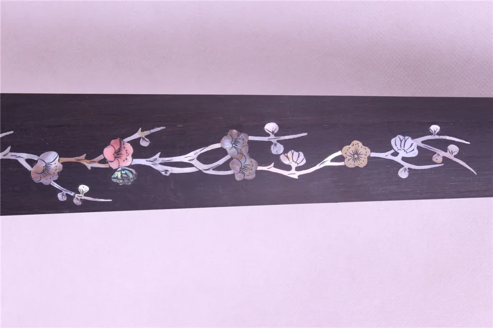 

1 pcs 4/4 cello Ebony wood cello Fingerboard Pattern Inlaid