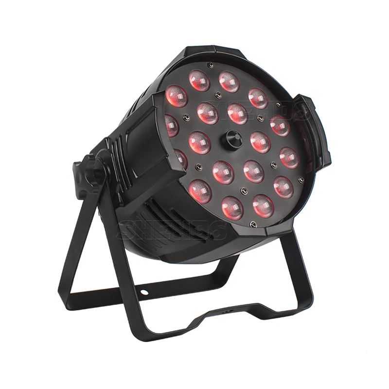 18x18W RGBWA+UV 6in1 LED Par Light Outdoor Zoom Par Can Zoom Led Par Light For Birthday Party Wedding Dj Disco Dance Floor Clubs