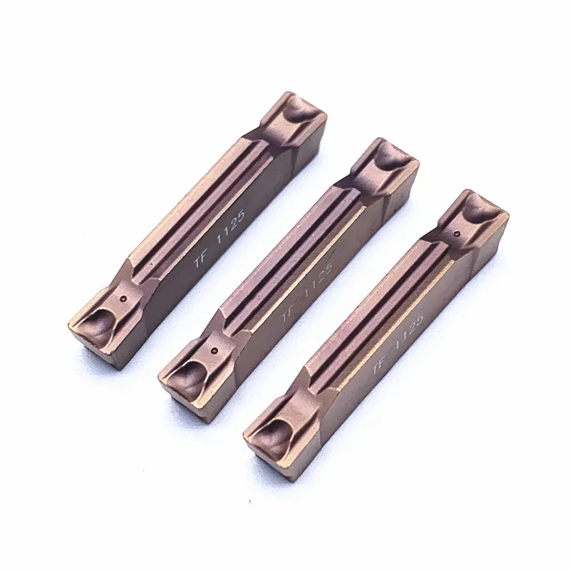 N123H2-0400-0004 TF1125 CNC เครื่องกัดใส่เครื่องมือ Groove แทรกตัดเครื่องมือโลหะผสม N123G2