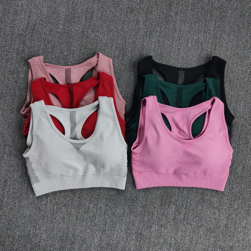 S-XL Yoga Sets Women Sports Suits Seamless Running Fitness Gym Pants High Waist Straps Sport Leggings High Elasticity Bra Pants