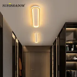 LED Chandeliers Hallway Aisle Corridor Modern Home Ceiling Chandelier Lighting for Living room Dining room Bedroom Kitchen Lamps
