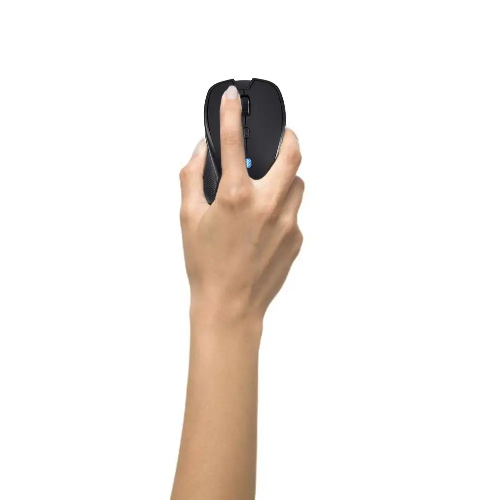 윈도우 맥북 아이패드 태블릿용 무선 블루투스 마우스, PC 노트북 1000 1200 1600CPI, 무료 전환, 10M