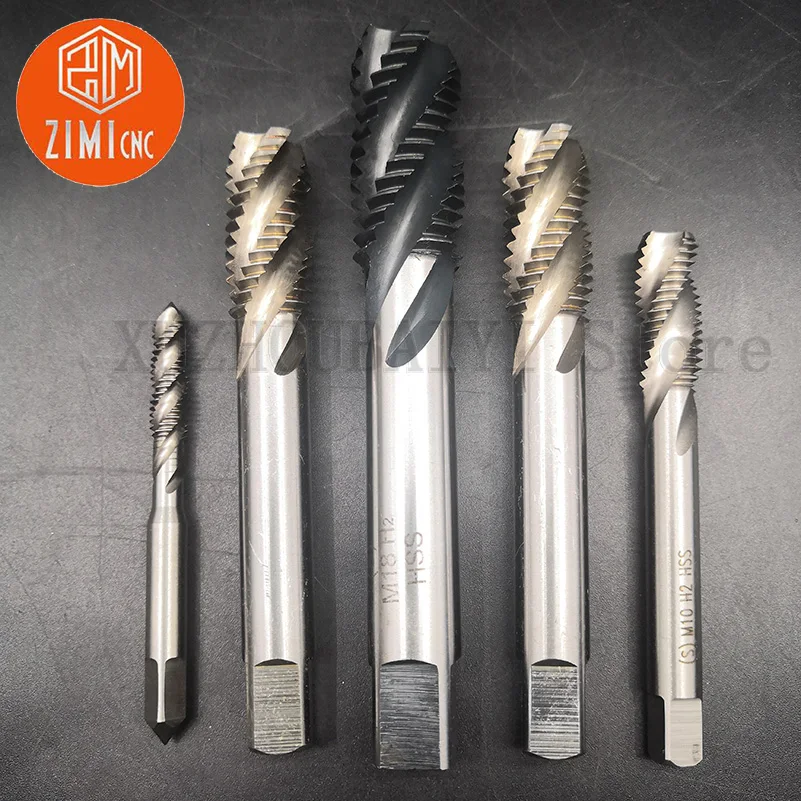 

M22 M22*1.5 M24 M24*2 M24*1.5 thread tap drill bits set spiral groove machine tap screw tap drill Threading tool threading tool