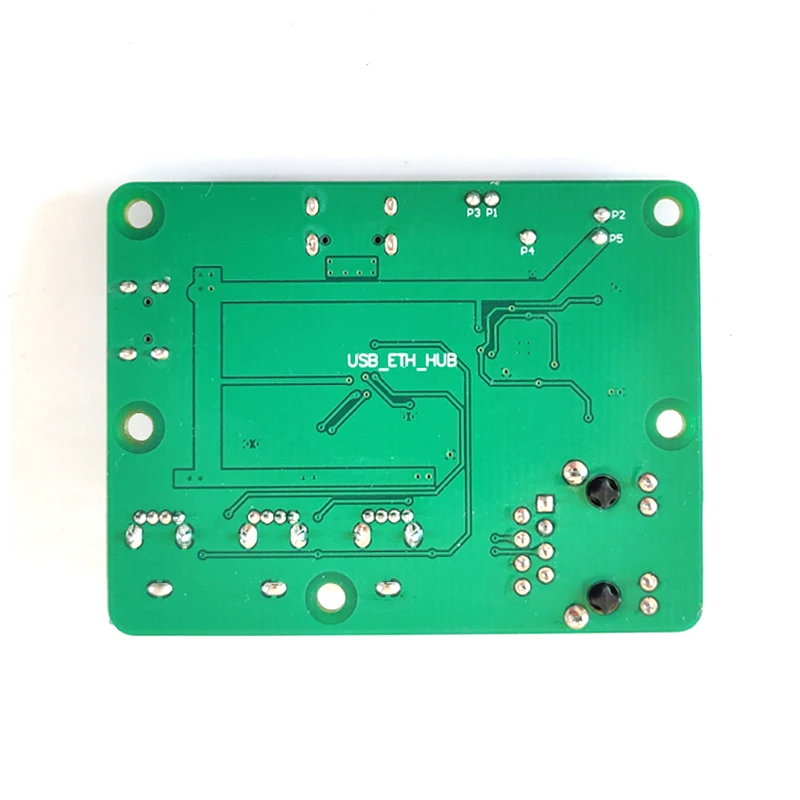 Usb da placa de expansão do cubo da rede do raspberry pi zero ao hub ethernet