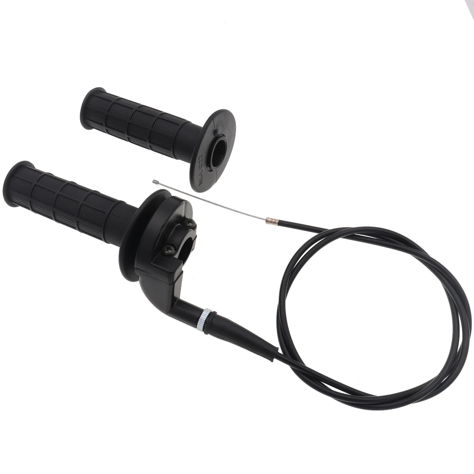 22mm Twist Throttle Handle Grip Kit with Cable ON/OFF Switch for 125CC 150CC 250CC ATV Dirt Quad Pit Bike