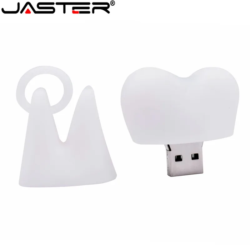 JASTER Pen Drive Gift Teeth Cute Model 8GB 16GB 32GB 64GB USB Flash Drive Tooth Flash Memory Stick Pendrive Dentist U Disk 4GB
