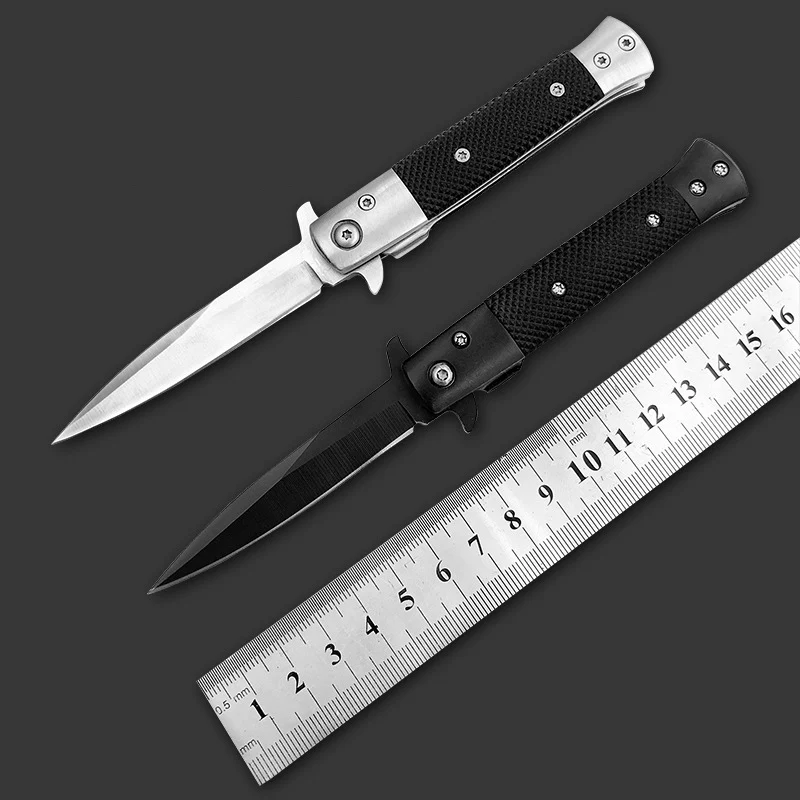 Free shipping new product Outdoor camping Resin handle folding knife self-defense portable camping tool Household knife