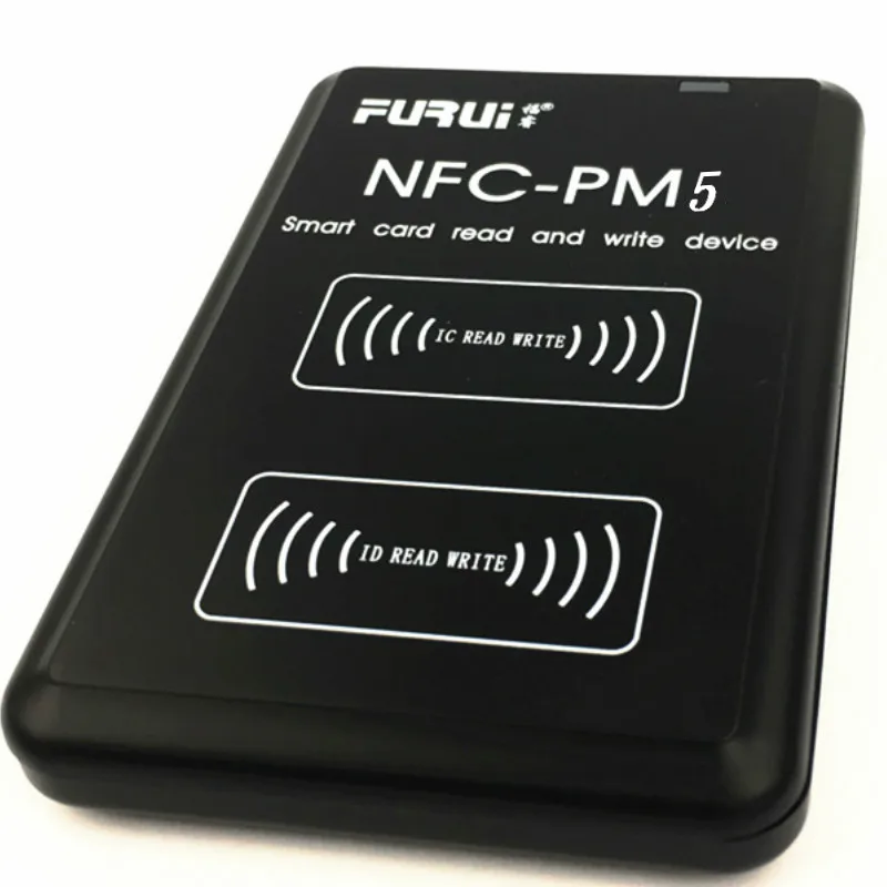 NFC-PM5 rfid nfc copiadora ic id leitor escritor duplicador versão em inglês função de decodificação completa cartões inteligentes & tags