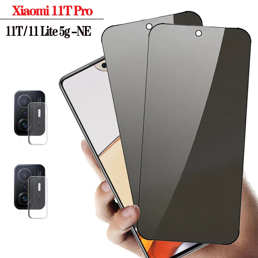 

Privacy Glass For Xiaomi 11T Pro Tempered Glass Xiaomi 11 Lite 5g NE Film Anti-Spy Mi 11T 11i Screen Protector Mi 11 Lite 11T