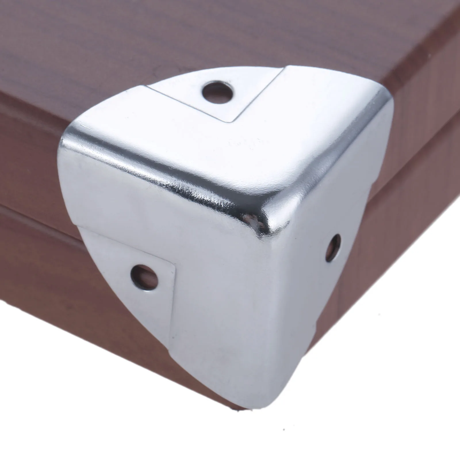 4Pcs Aviation Air Bags Corner Brackets Wooden Case Box Cabinet Metal Edge Corner Protectors Covers Furniture Bracket 35x35mm