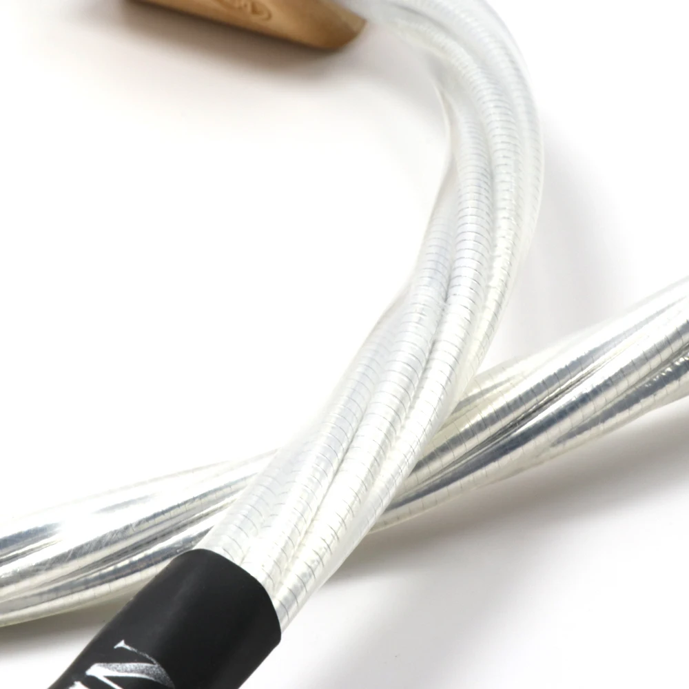Nordost-Cable de alimentación de referencia Chapado en plata odin 7N, de alta calidad, con enchufe europeo/estadounidense de fibra de carbono