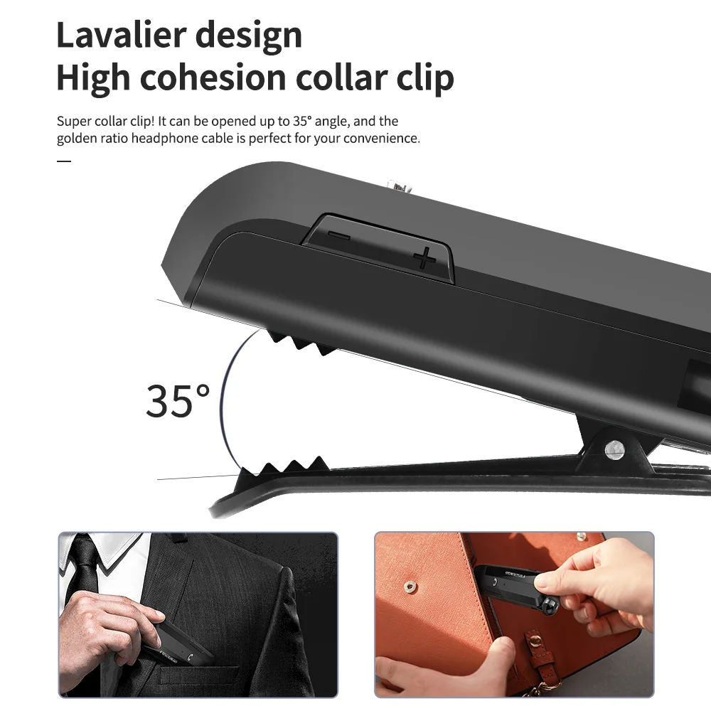 2PCS Fineblue f790 BT5.0 무선 비즈니스 블루투스 헤드셋 스포츠 드라이버 이어폰 클립 스테레오 이어 버드 진동 가방