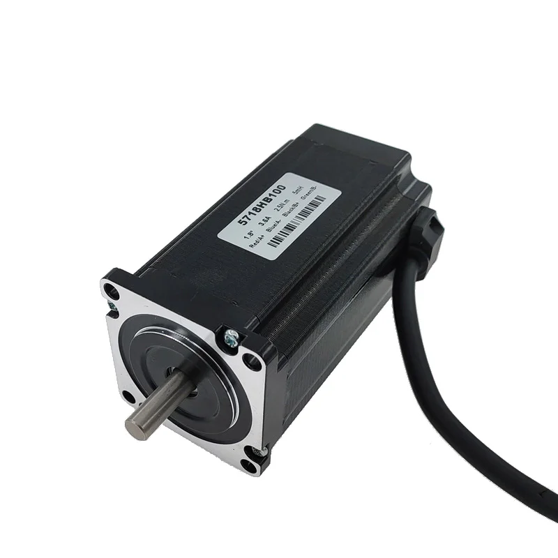 57BYG 100mm 2 phase 1.8 degree 3.6A 2.5N.m stepper motor  hybrid driver motor Nema 23 Step Motor