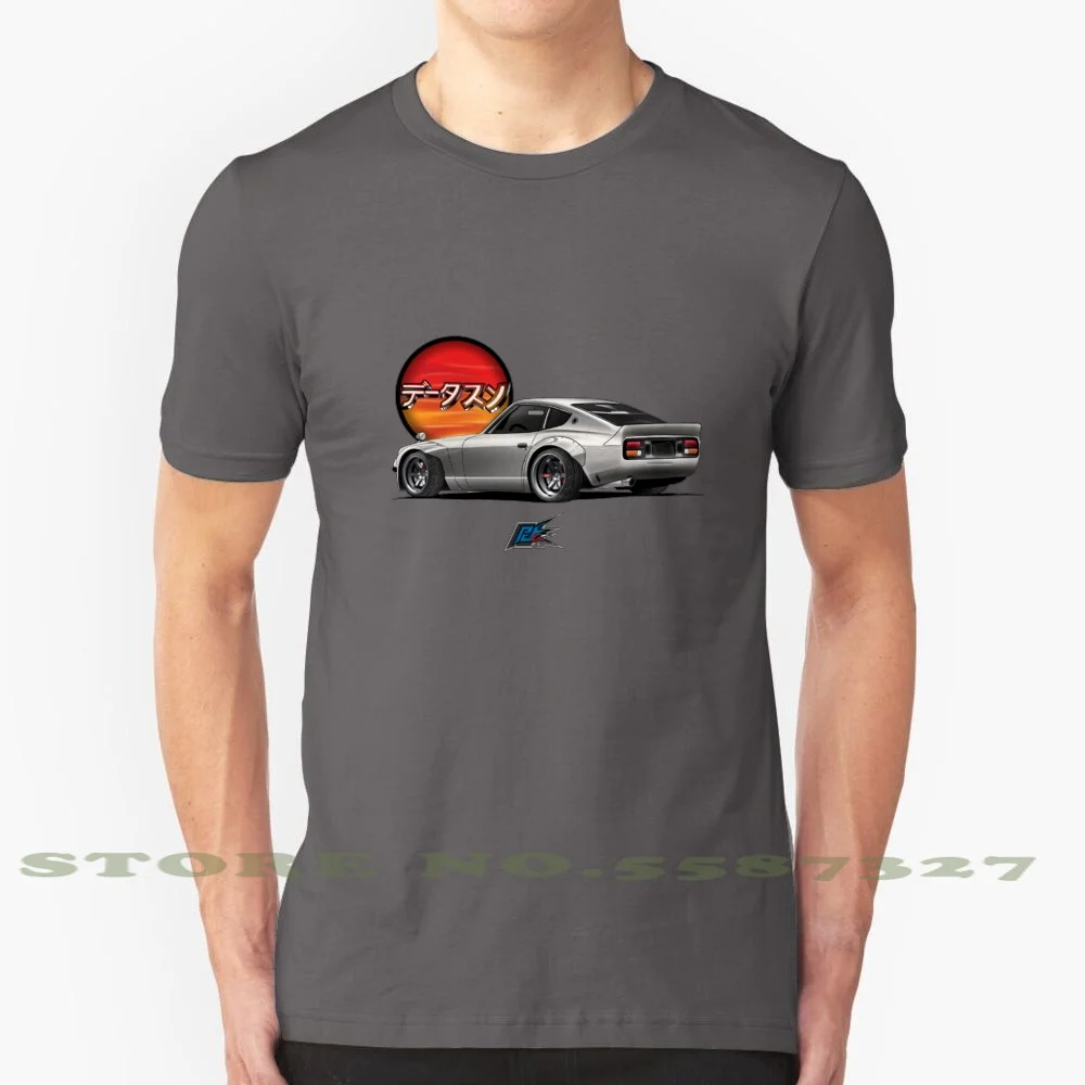 280Z Edition N 100% Cotton T-Shirt Transportation Modern Modified Widebody Datsun 280Z 240Z 260Z 350Z 370Z Sungkang Fairlady