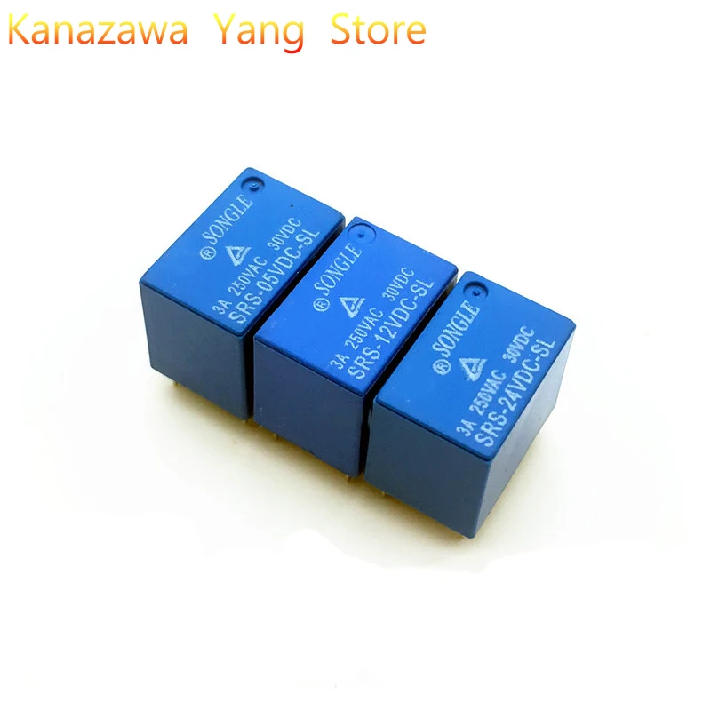 5-20 шт./лот, новый SRS-05VDC-SL SRS-12VDC-SL SRS-24VDC-SL 6-контактный 3A набор преобразовательных реле 4100 в наличии, лучшее качество