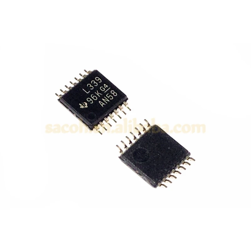 

10PCS/lot New OriginaI LM339PWR LM339PW L339 or LM339APWR L339APW L339A TSSOP-14 Quad Single Supply Comparators