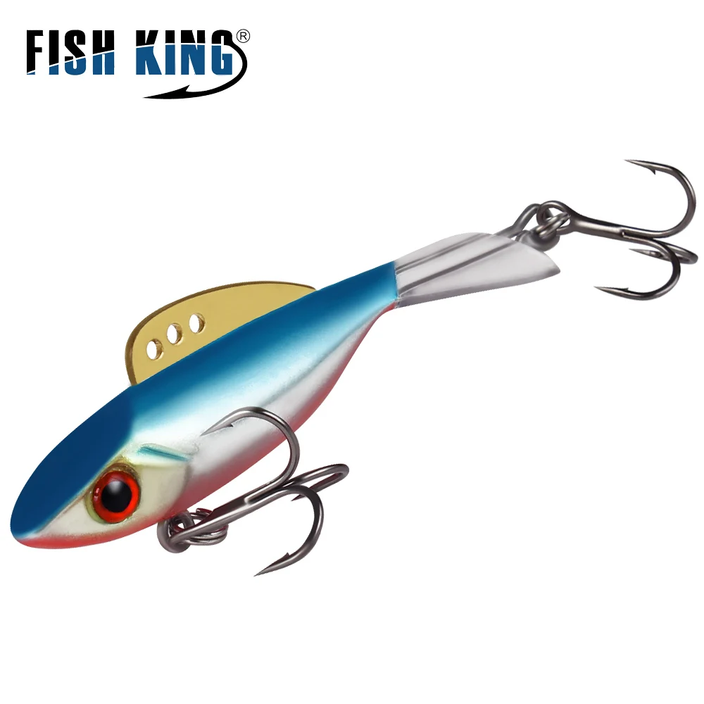 FISH KING 4/8/10/17g Jig Hard Bait Balancers For Winter Fishing Lure 3D Eyes Artificial Ice Fishing Wobblers Bass Pike