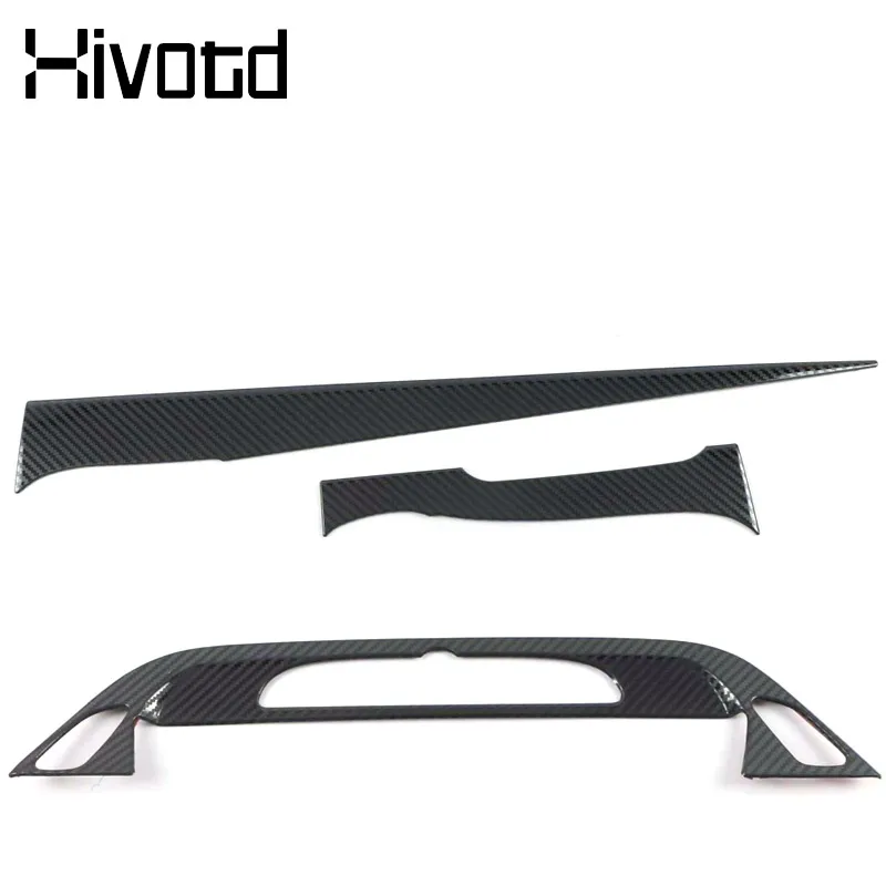 Car Center Console Cover Strip Sticker Button Control Panel Interior Decoration Parts Accessories For Chevrolet Blazer 2022-2020