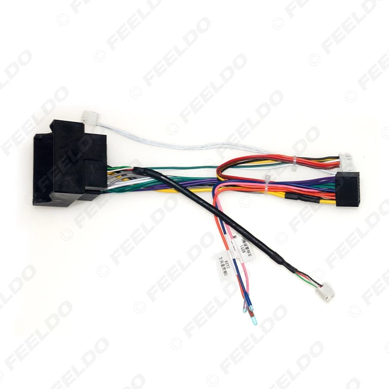 Car Android 16pin Audio Wiring Harness For Roewe 550(High Trim Level) Aftermarket Stereo Installation