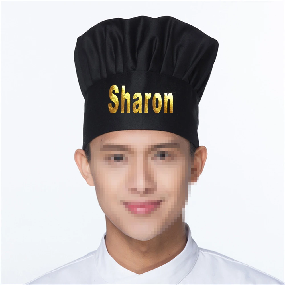 ¡Nuevo! Sombrero de Chef personalizado, regalo para cocinero, sombrero de Chef con nombre personalizado, sombrero de cocina elegante, gorra ajustable con forma de seta