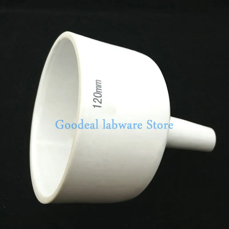 1pcs 40mm 60mm 80mm 100mm 120mm 150mm Ceramic Buchner Funnel Laboratory Filter Funnel Pumping Filter Bottle Matching Tools