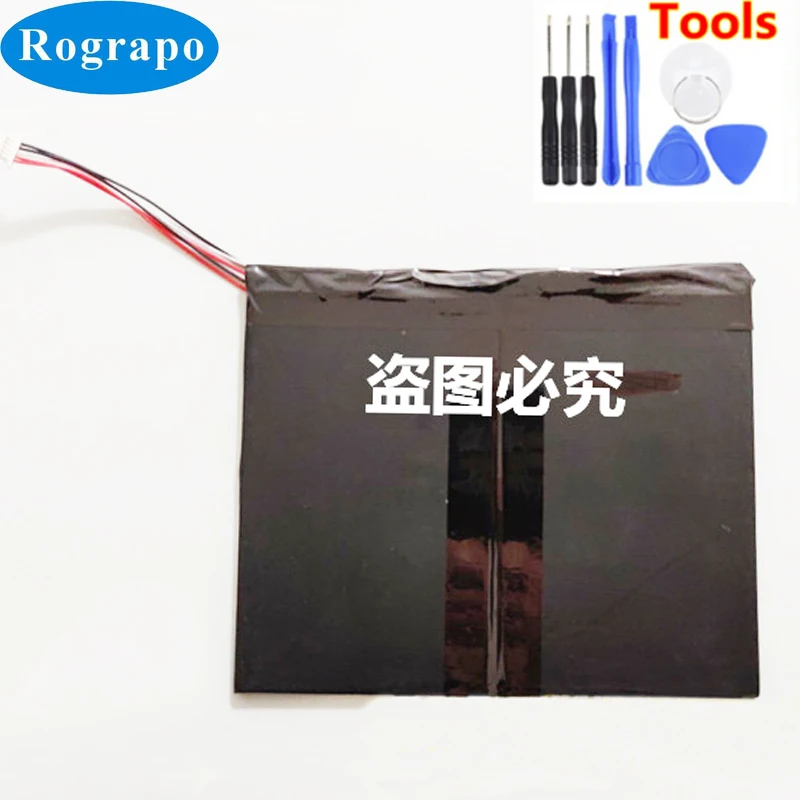 New Battery For Jumper EZpad 7 Accumulator 8000mAh Li-Polymer Replacement Batterie 5-wire Plug+tools