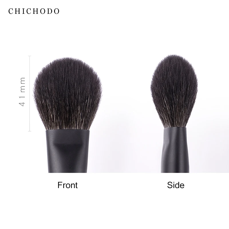 CHICHODO Makeup Brush-Ink Painting Series Top Animal Hair Make Up Brushes-Goat Hair Blusher Brush-Cosmetic Tools-Facial Pen-J320