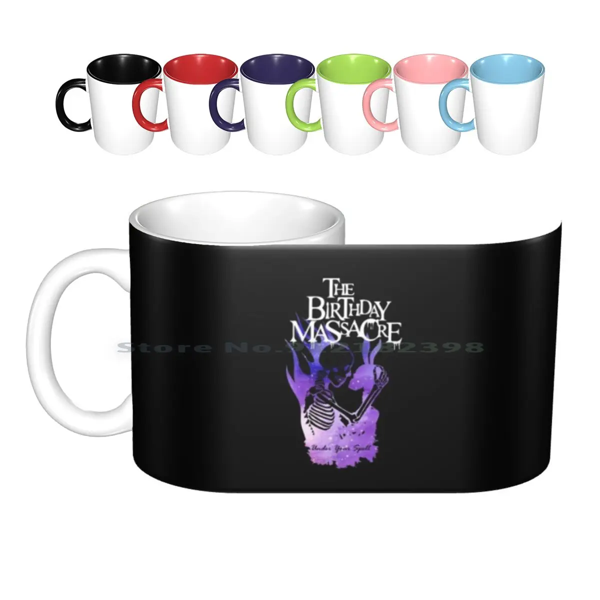 The Birthday Massacre Ceramic Mugs Coffee Cups Milk Tea Mug The Birthday Massacre Tbm Punk Gothic Goth Metal Birthday Massacre